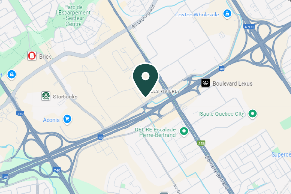 L'Institut de la Cataracte Lebourgneuf map