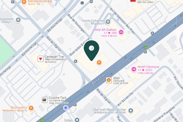 L'Institut de la Cataracte Sainte-Foy map