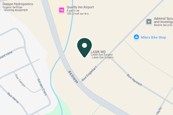 The Cataract Institute Moncton Map