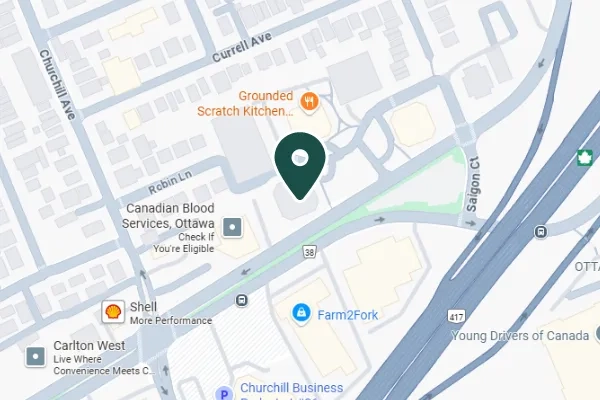 Ottawa clinic location map